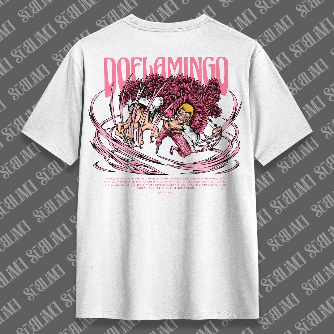 One_Piece_Donquixote_Doflamingo_Camiseta